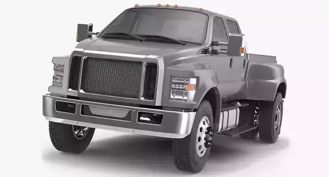 Generic Pickup Simple Interior 3D model Generic Pickup Simple Interior 3D model