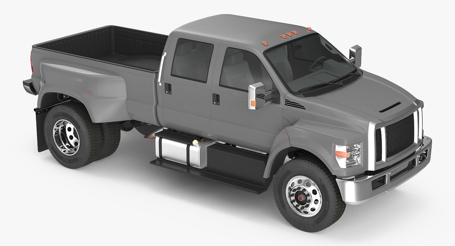 Generic Pickup Simple Interior 3D model_3