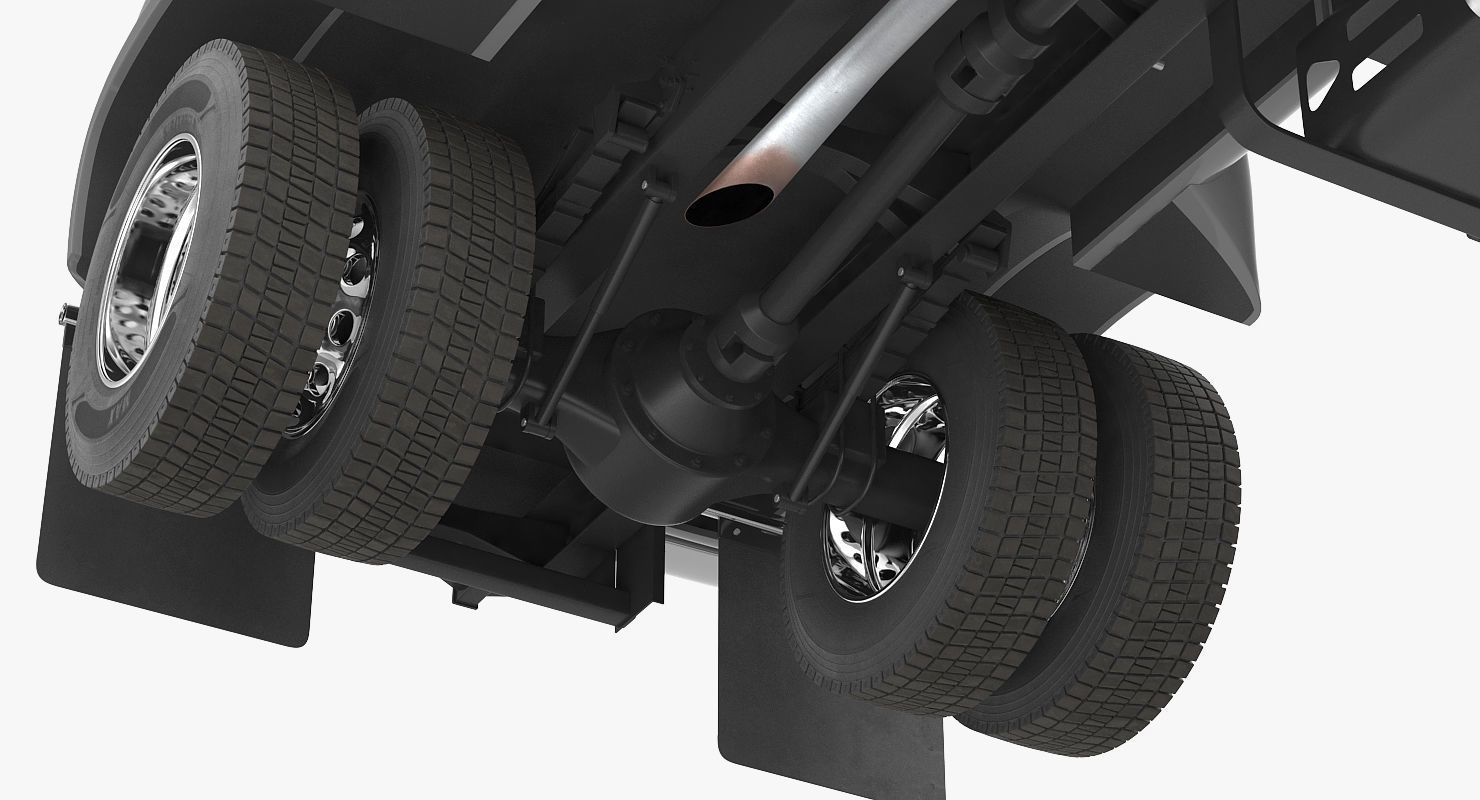 Generic Pickup Simple Interior 3D model_9