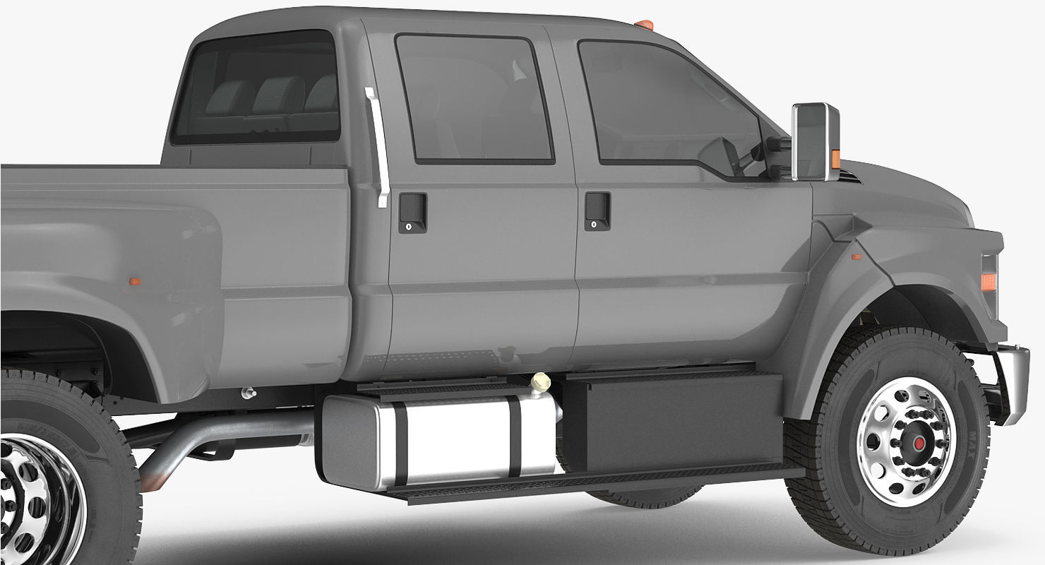Generic Pickup Simple Interior 3D model_10