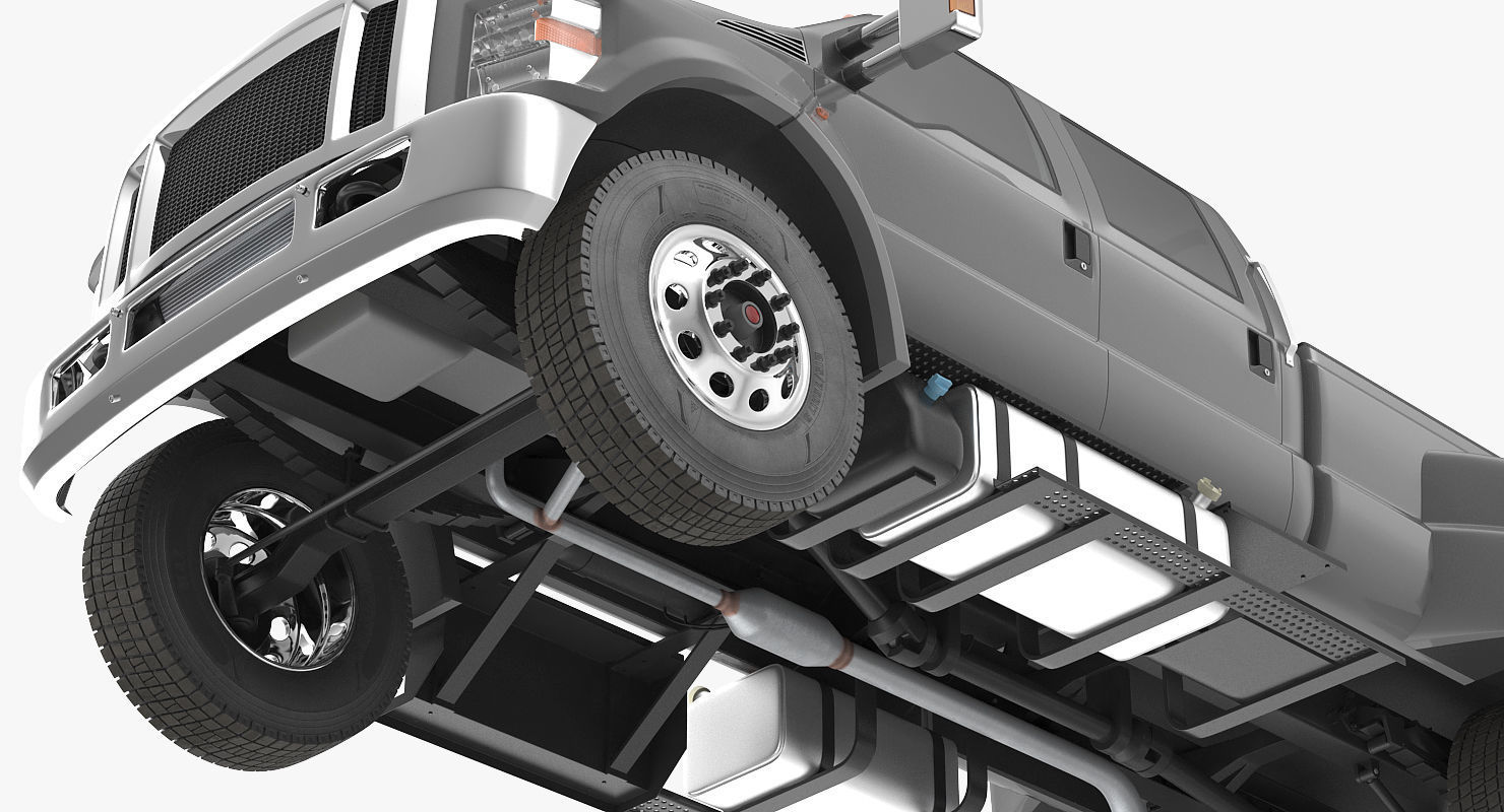 Generic Pickup Simple Interior 3D model_8