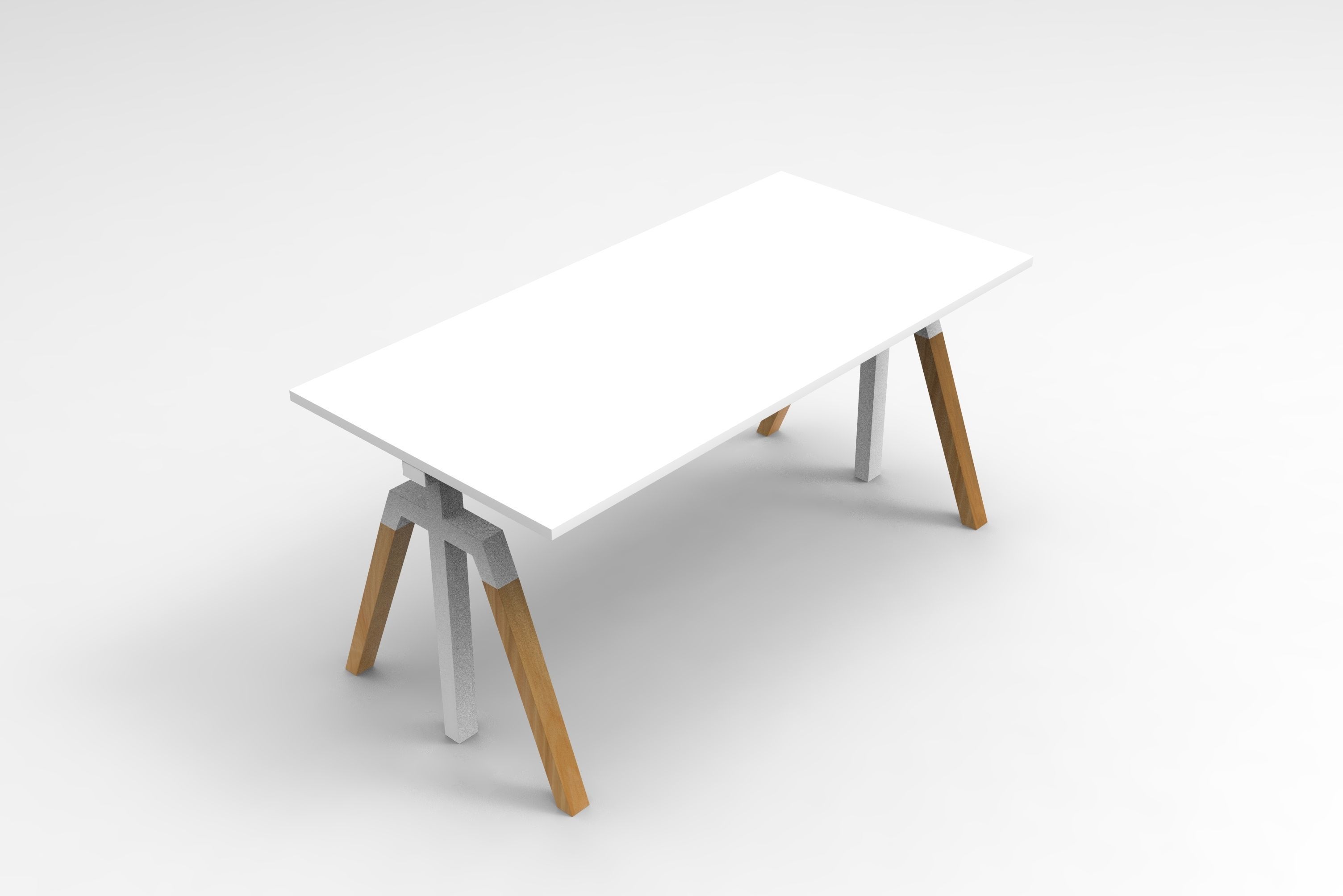 Talo Table Low-poly 3D model_4
