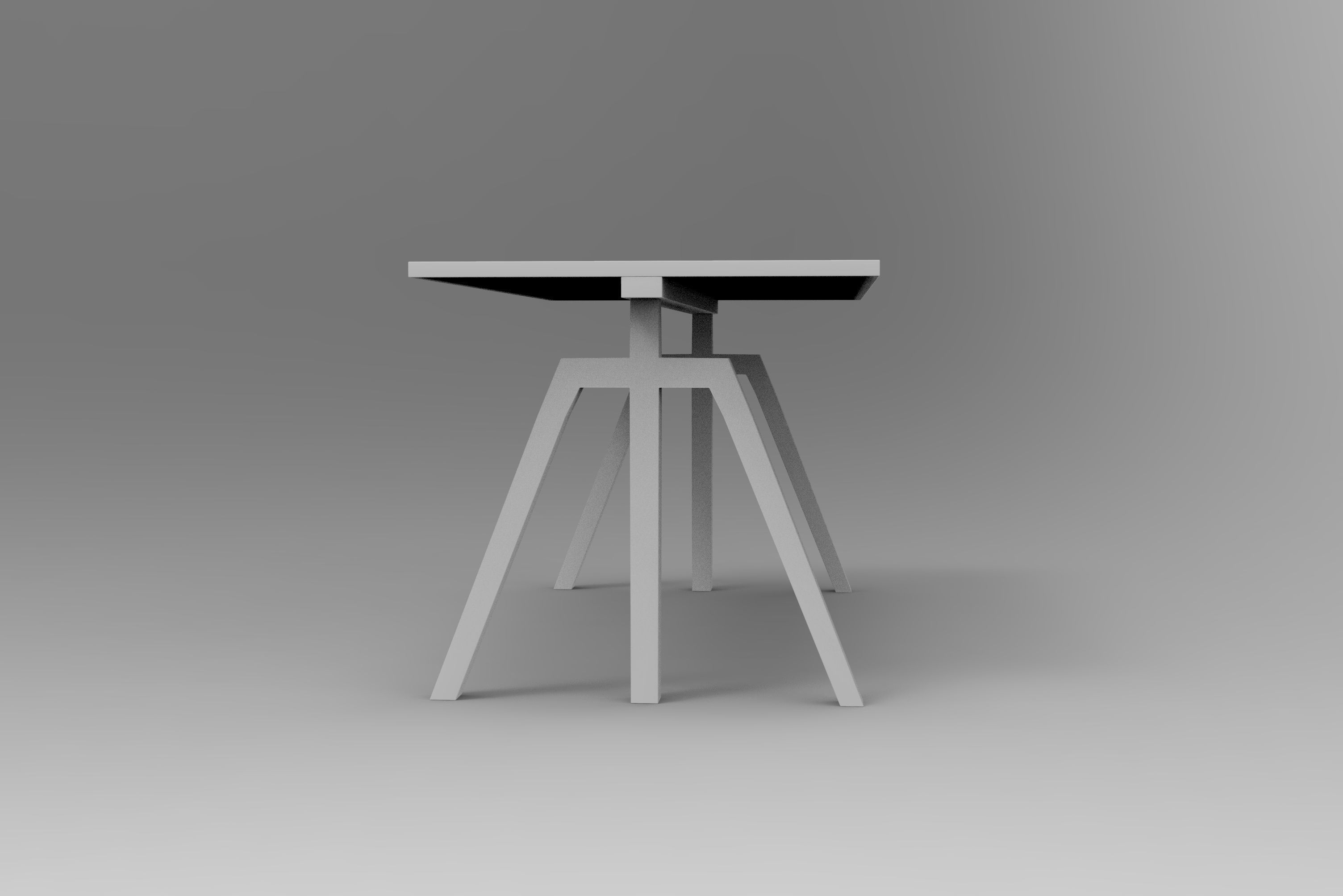Talo Table Low-poly 3D model_7