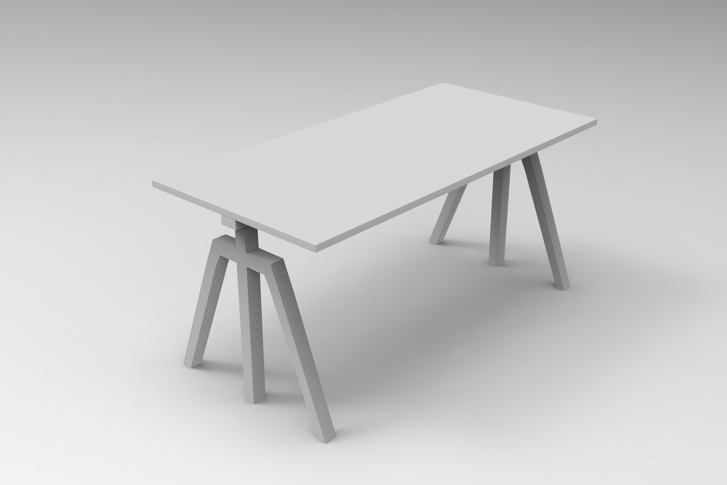 Talo Table Low-poly 3D model_8