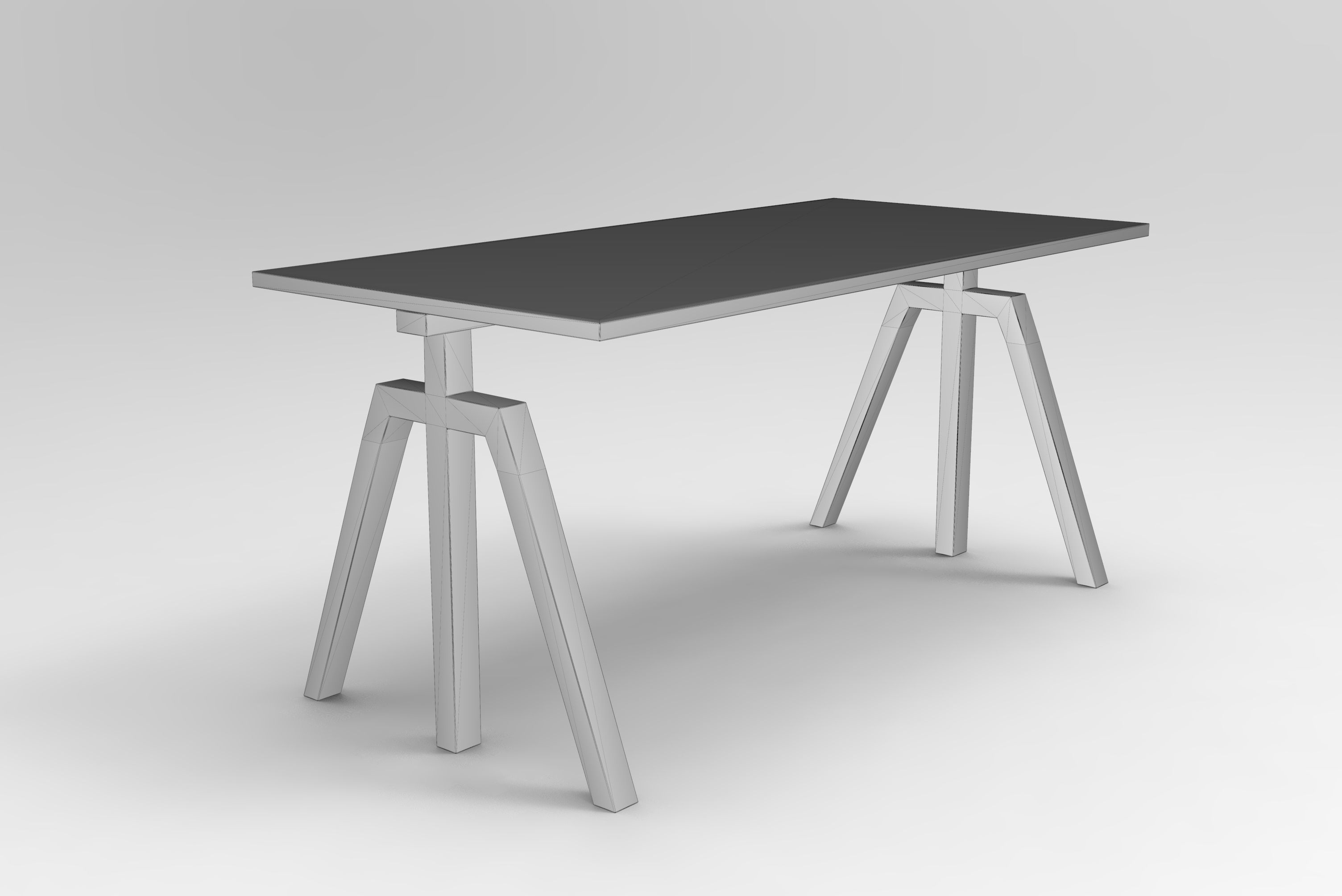 Talo Table Low-poly 3D model_5