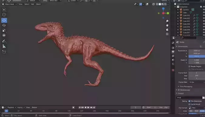 Dinosaur 3D model