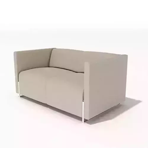 Modern Microfiber Sofa