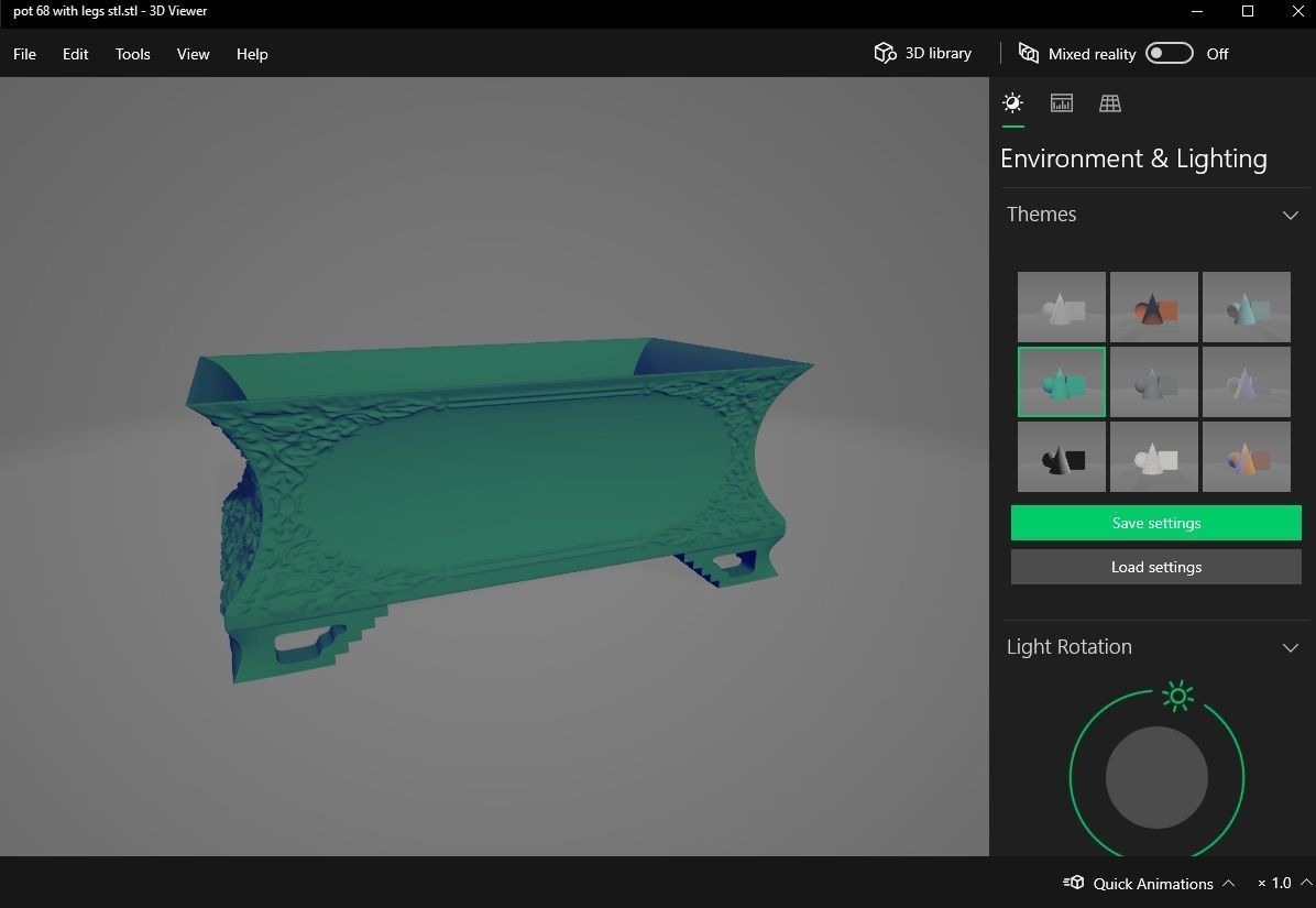 bonsai pot 68 3D print model_20