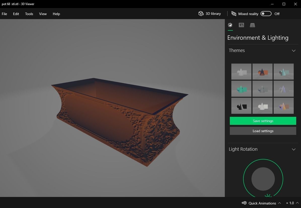 bonsai pot 68 3D print model_15