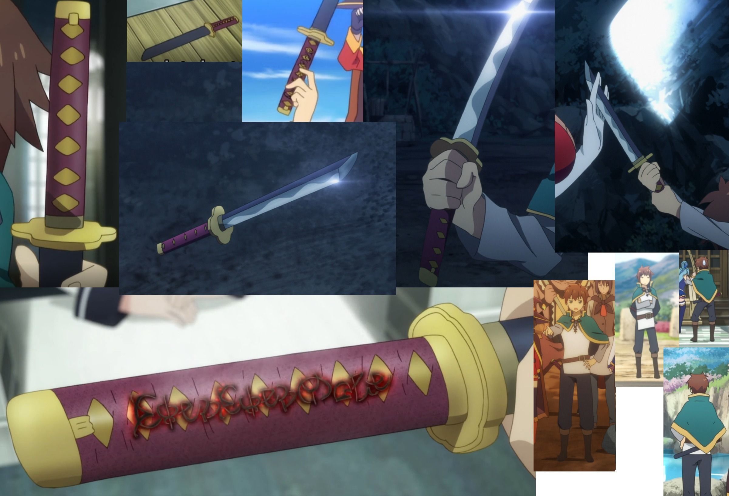 Chunchunmaru with scabbard - sword of Kazuma from KonoSuba 3D print model_8