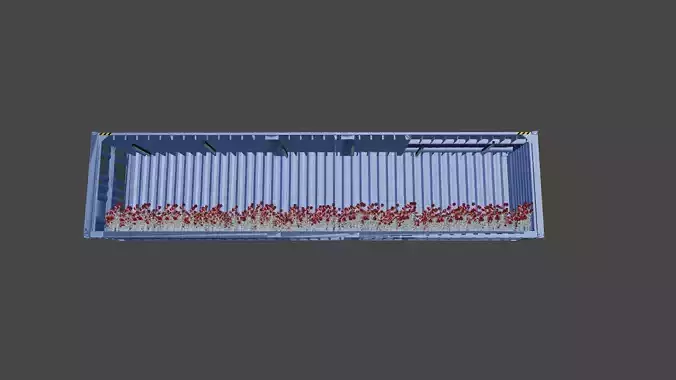 ROSE CONTAINERS WITH ENVIRONEMENT