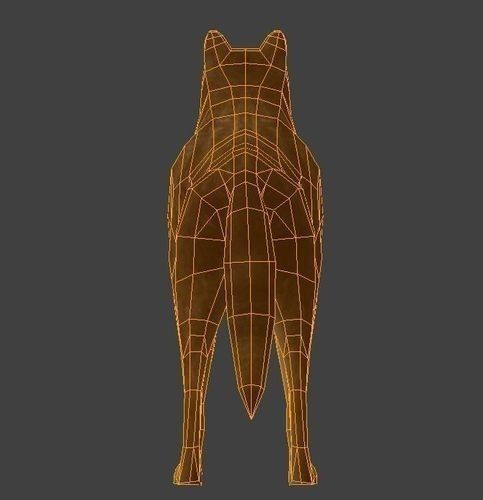 Game Ready Animals wolf 3D Model Collection_37