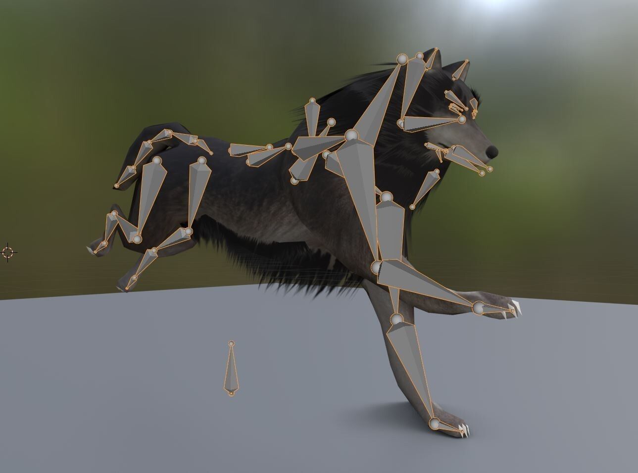 Game Ready Animals wolf 3D Model Collection_17