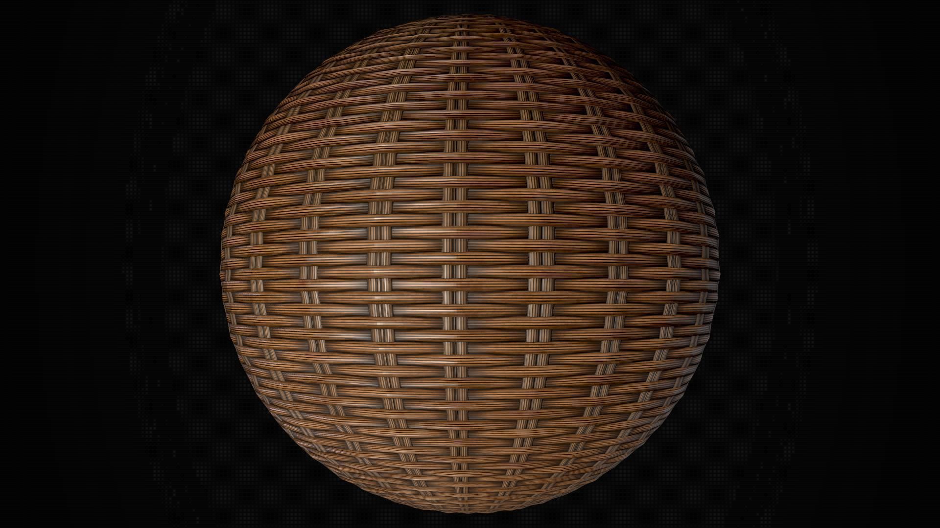 9 PBR Seamless Wicker Texture_4