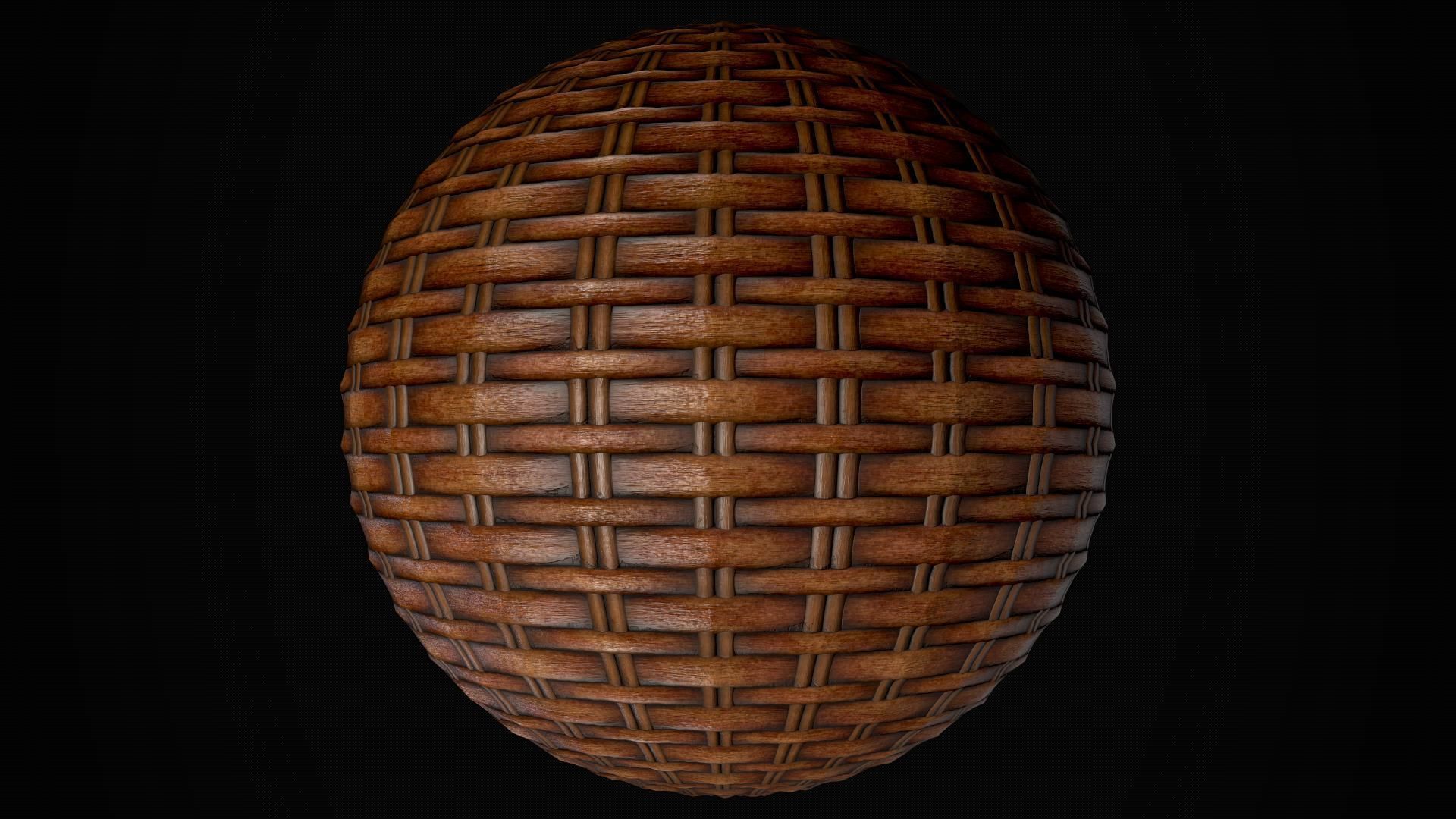 9 PBR Seamless Wicker Texture_7