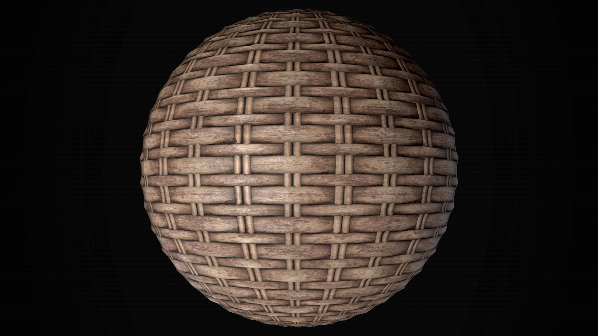 9 PBR Seamless Wicker Texture_5
