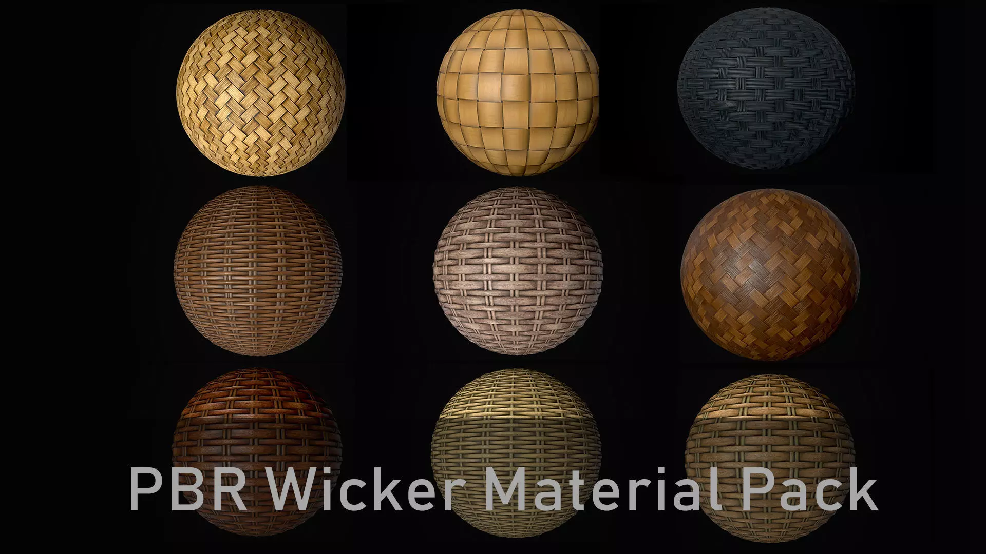 9 PBR Seamless Wicker Texture_0