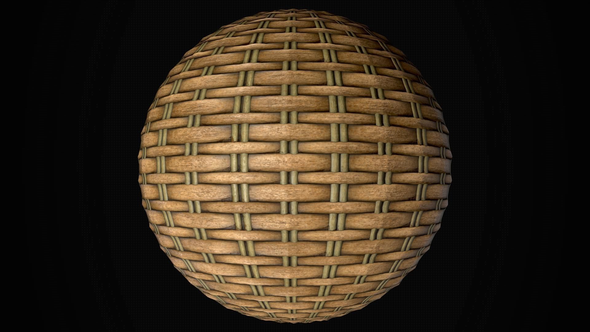 9 PBR Seamless Wicker Texture_9