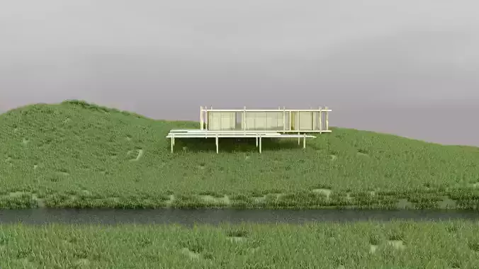 House in nature