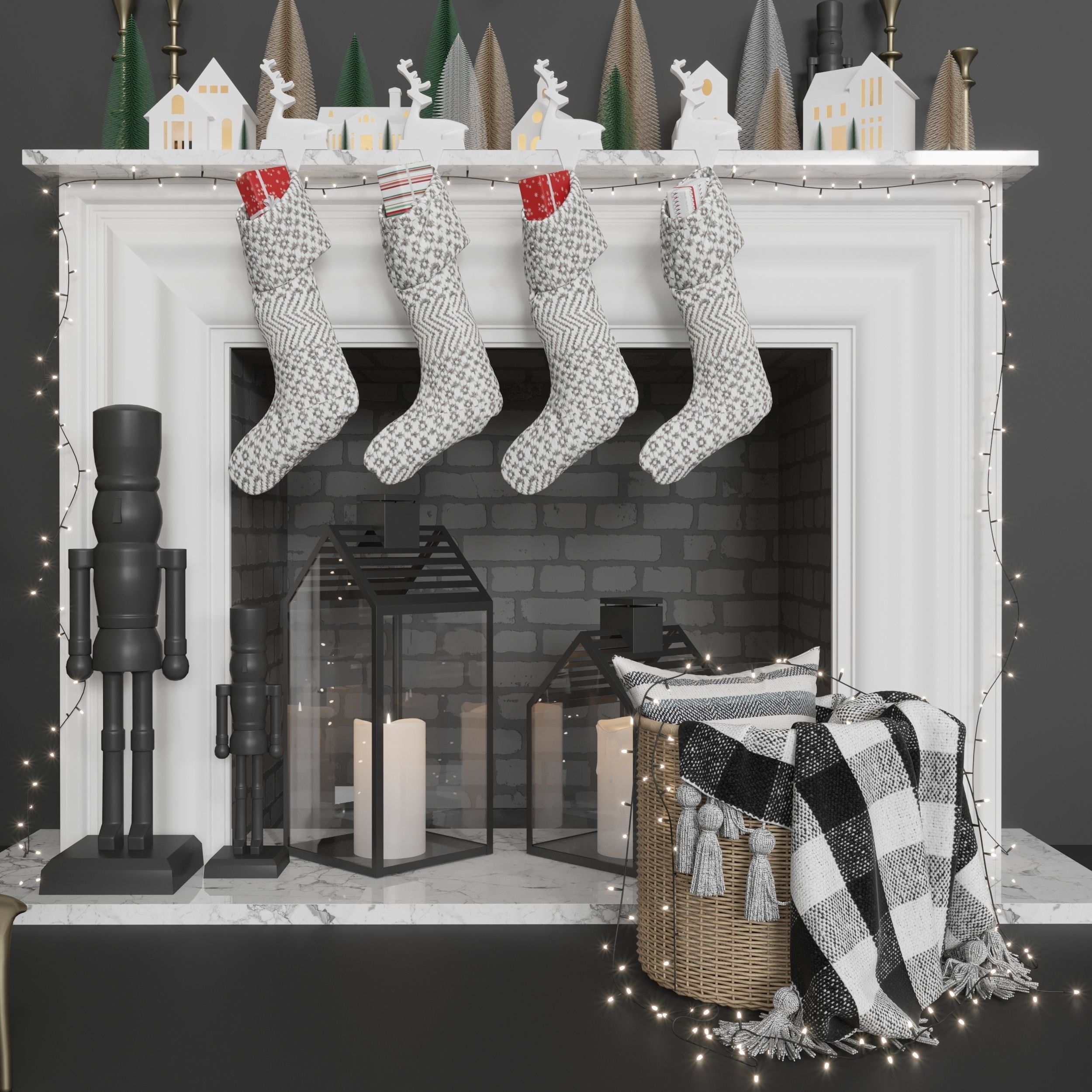 Christmas tree 3D model_5