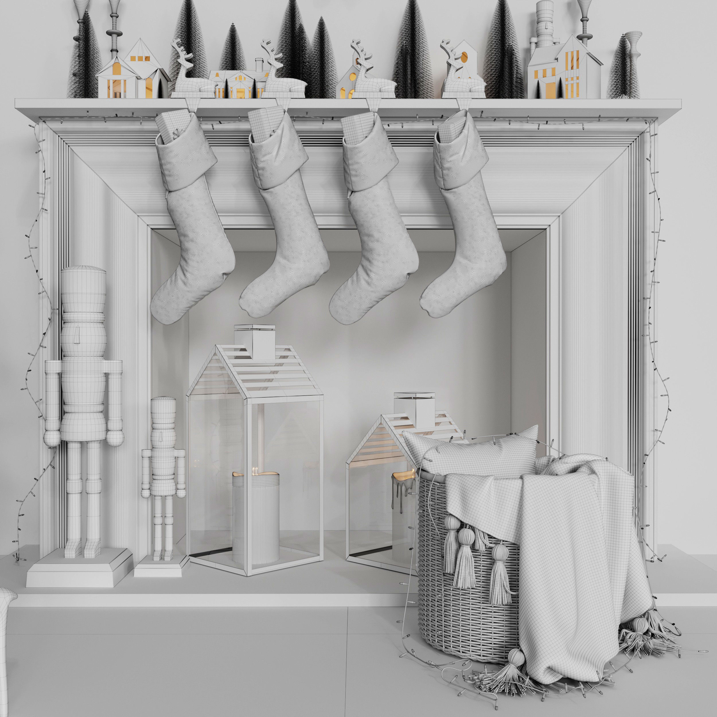 Christmas tree 3D model_12