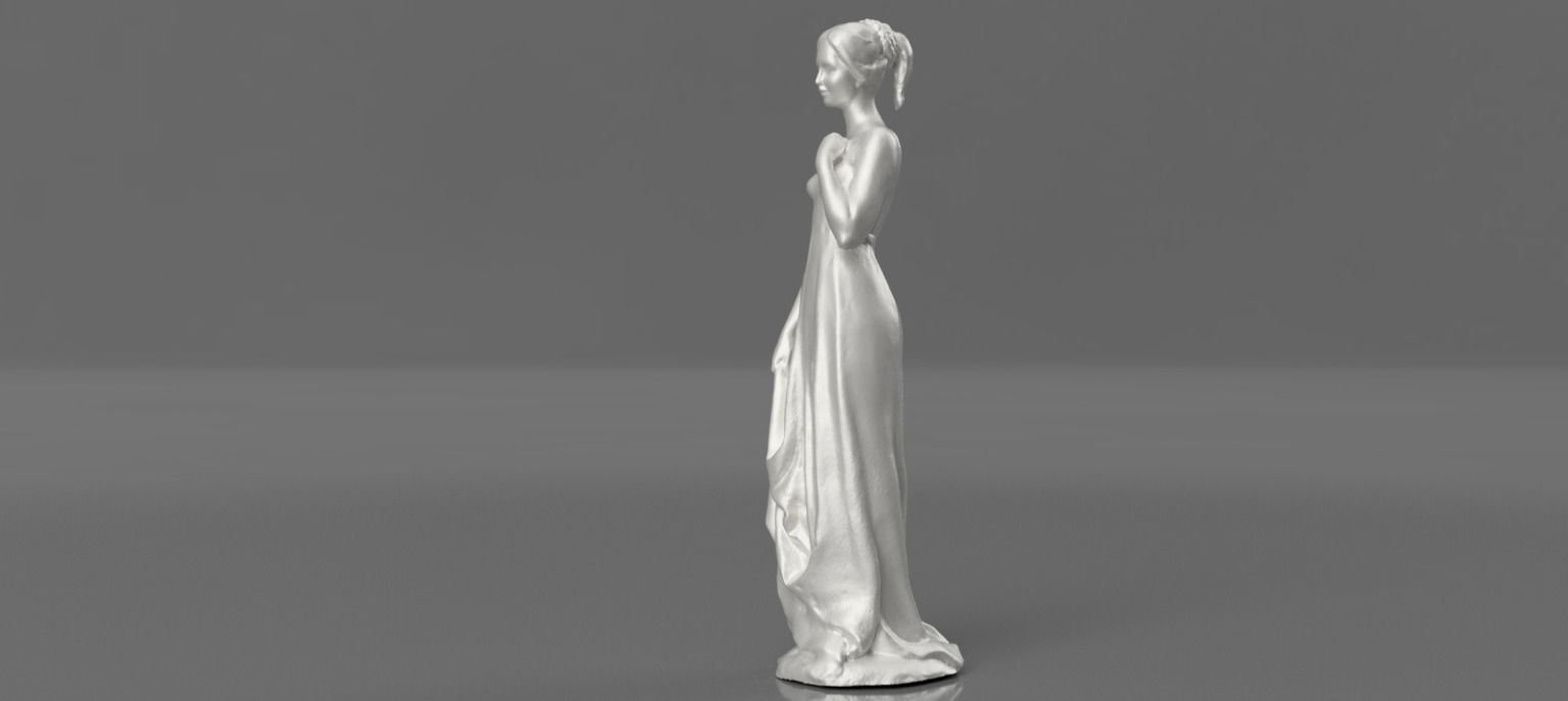 Sculpture of Juliet - located in Verona - Italy 3D print model_2
