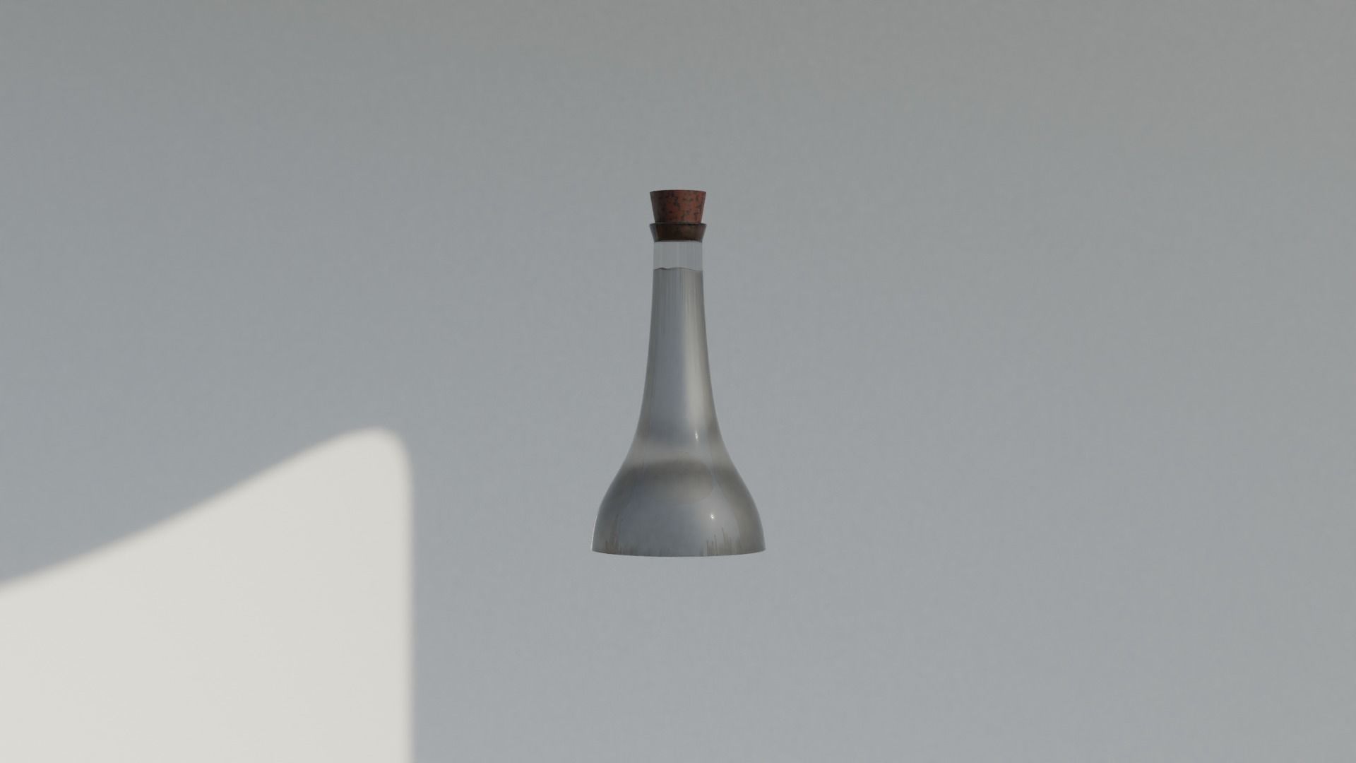 Eight potions bottles in a wooden tray 3D model_13