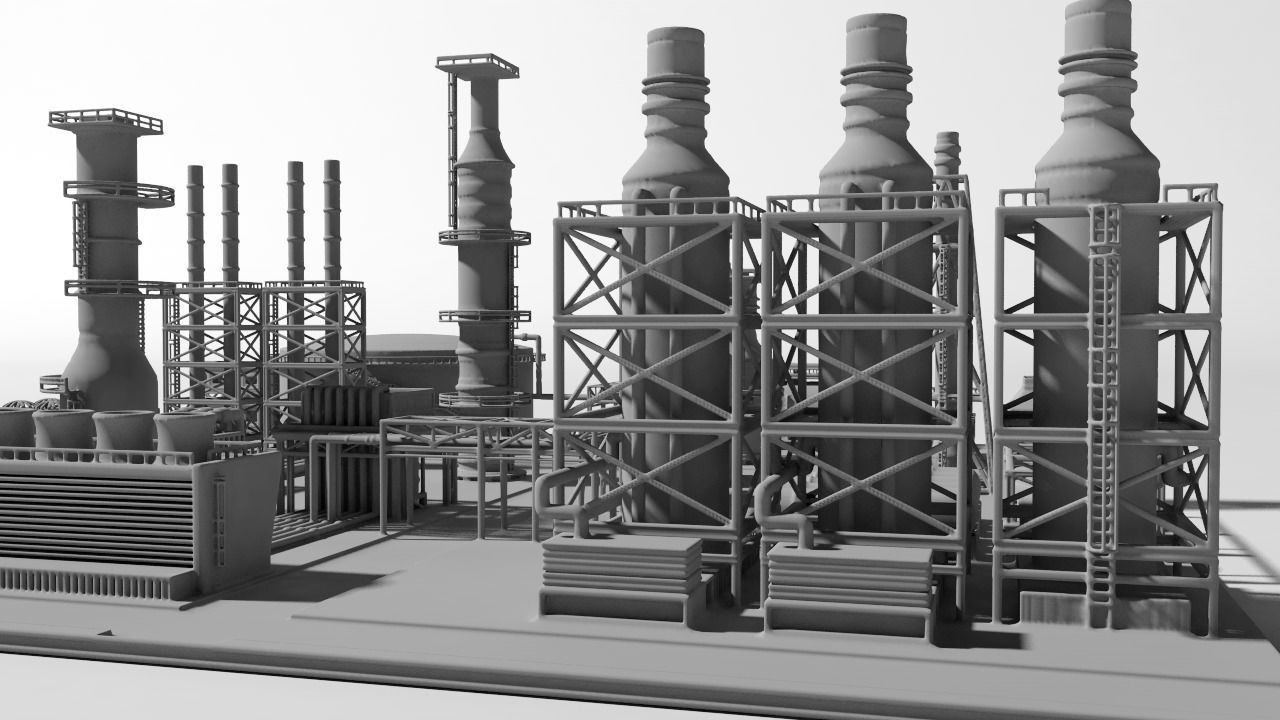 oil Factory for Print 3D print model_8