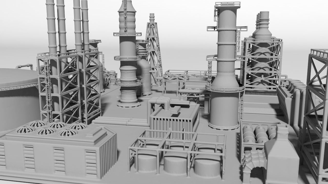 oil Factory for Print 3D print model_7