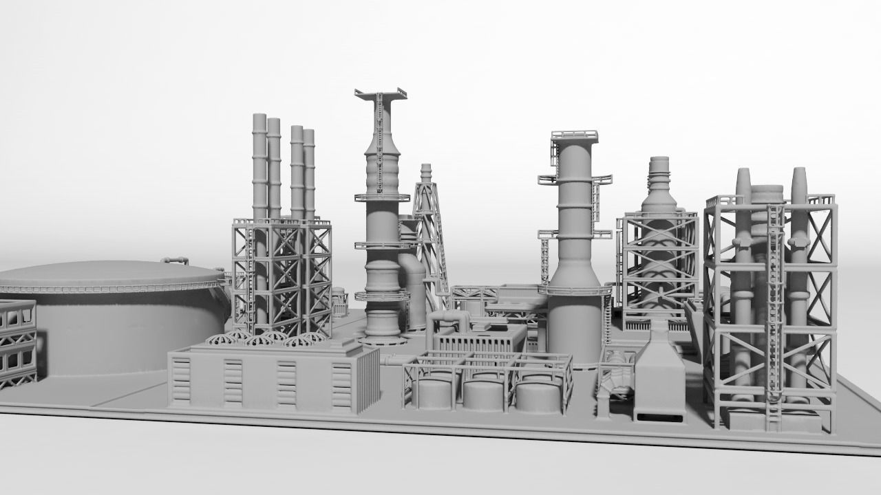 oil Factory for Print 3D print model_2