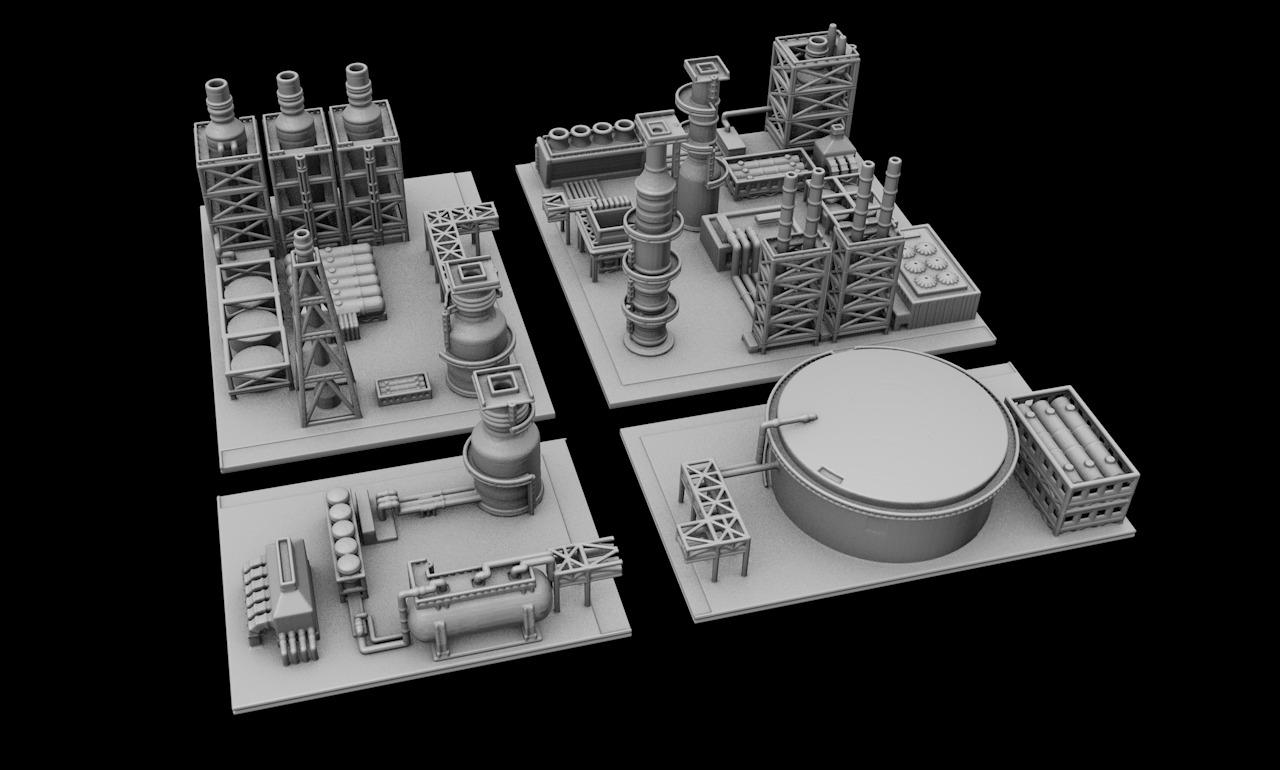 oil Factory for Print 3D print model_1