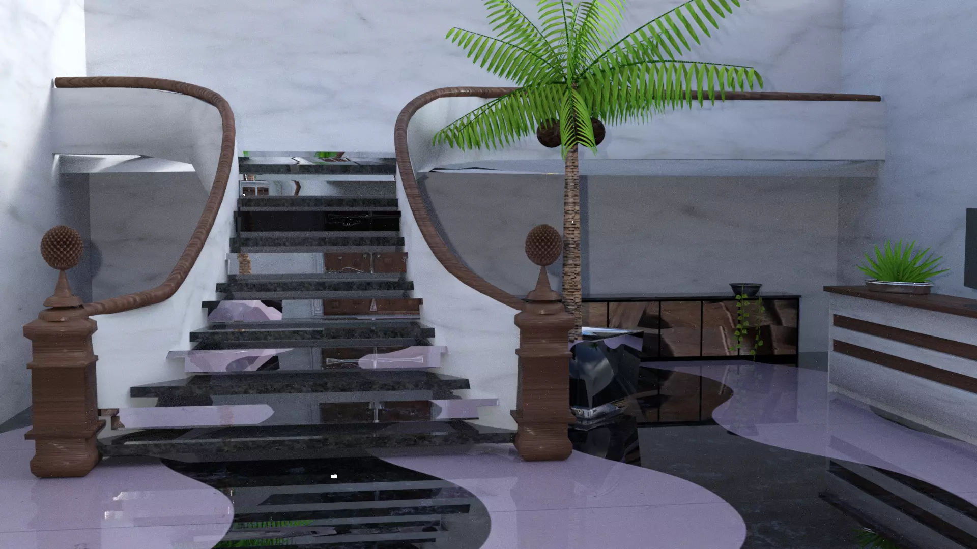 hostel 5 star location 3D model_0