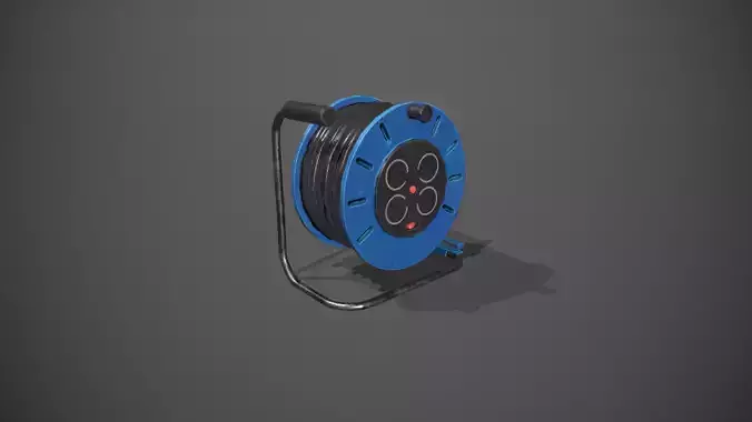 Black and Blue Extension Cable