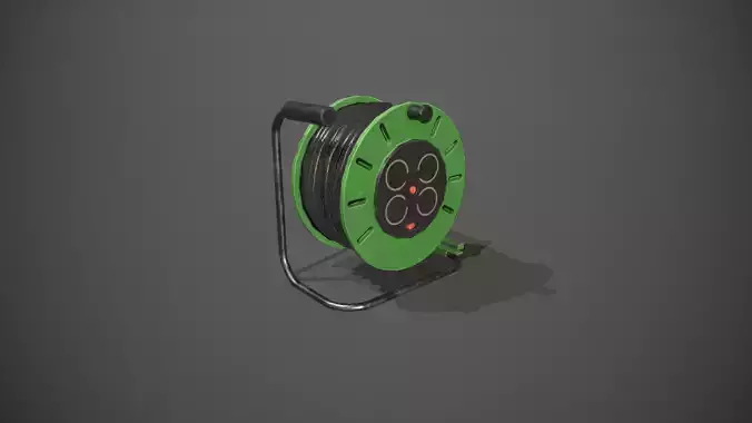 Black and Green Extension Cable