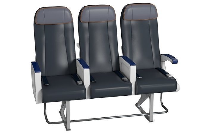 Airplane Economic Seat 3D model