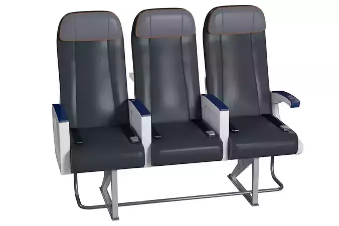 Airplane Economic Seat 3D model