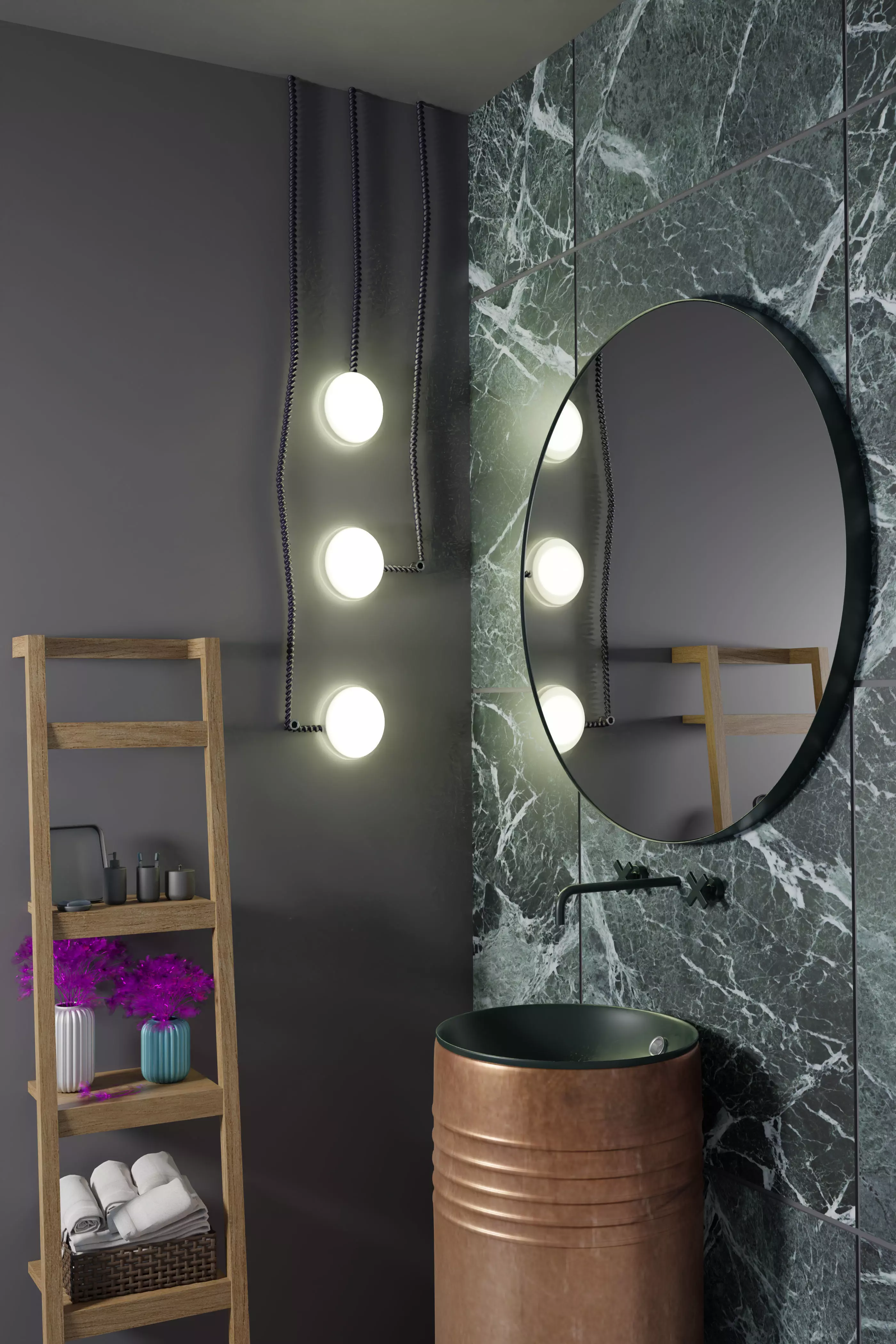 Interior Bathroom Free 3D model