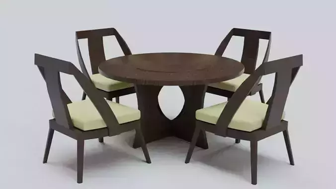 Dining table - circle table 