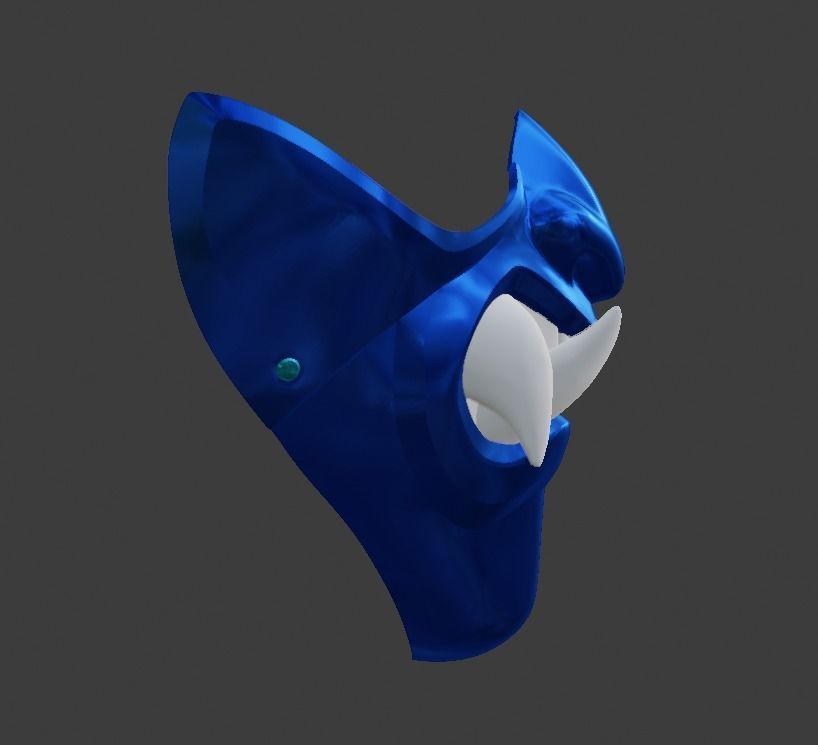 Kitana mask from Mortal Kombat 11 - Earthrealms ally 3D print model_3