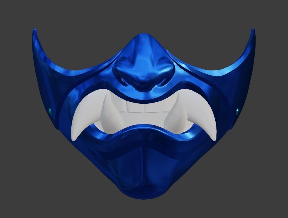 Kitana mask from Mortal Kombat 11 - Earthrealms ally 3D print model_1