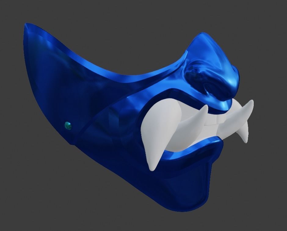 Kitana mask from Mortal Kombat 11 - Earthrealms ally 3D print model_6