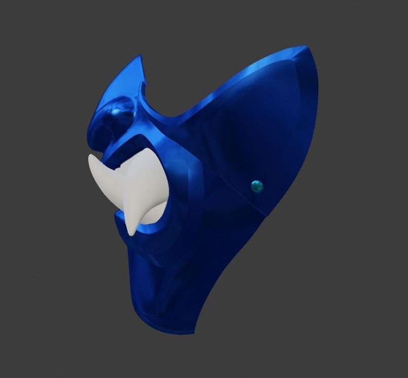 Kitana mask from Mortal Kombat 11 - Earthrealms ally 3D print model_2