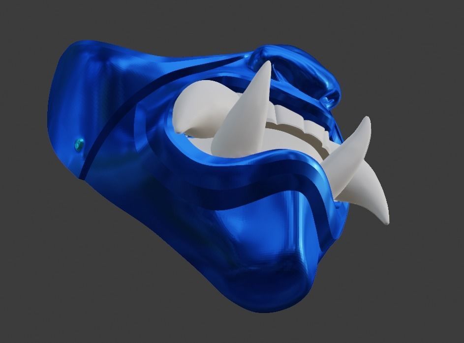 Kitana mask from Mortal Kombat 11 - Earthrealms ally 3D print model_8