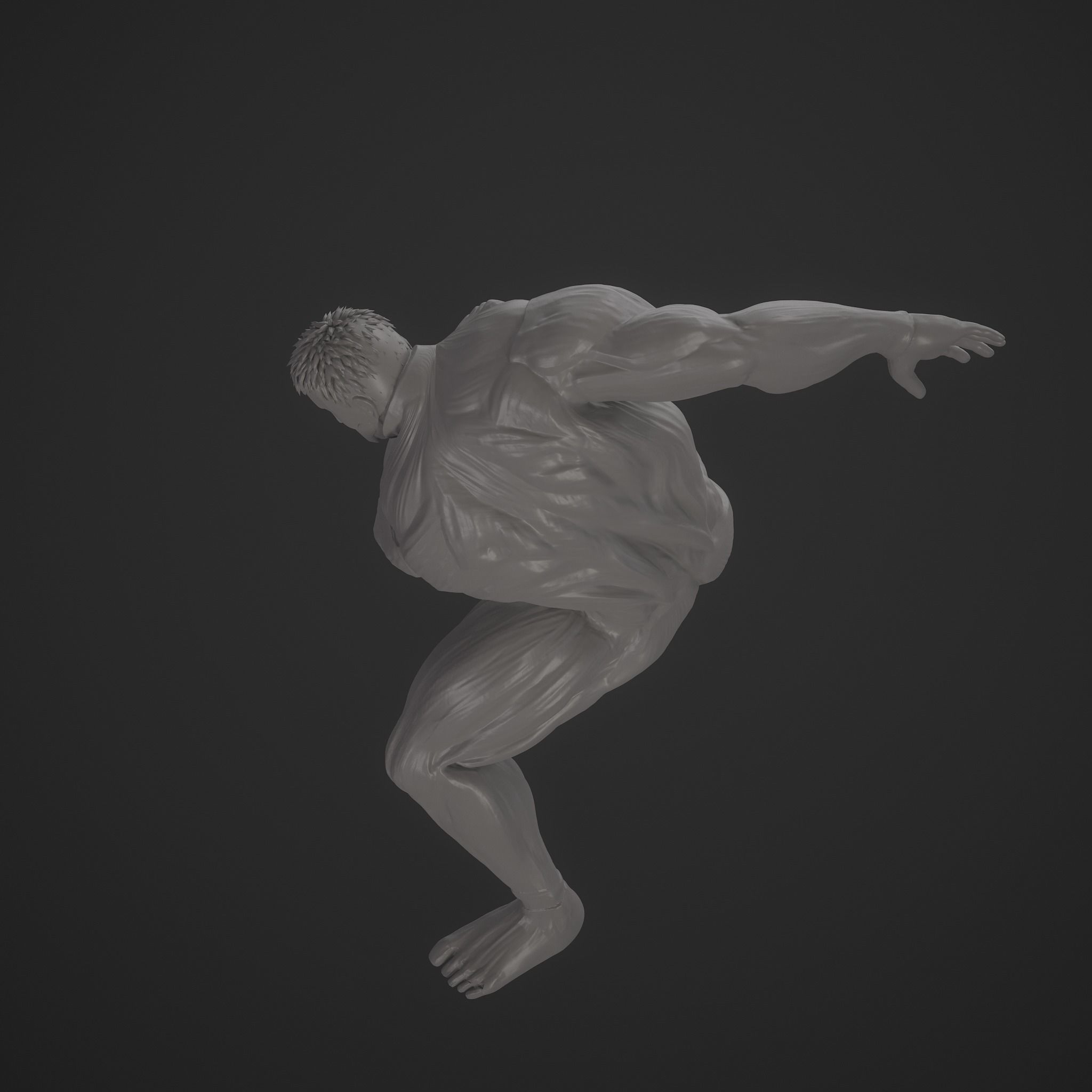 Armored titan reiner braun from attack on titan 3D print model_11