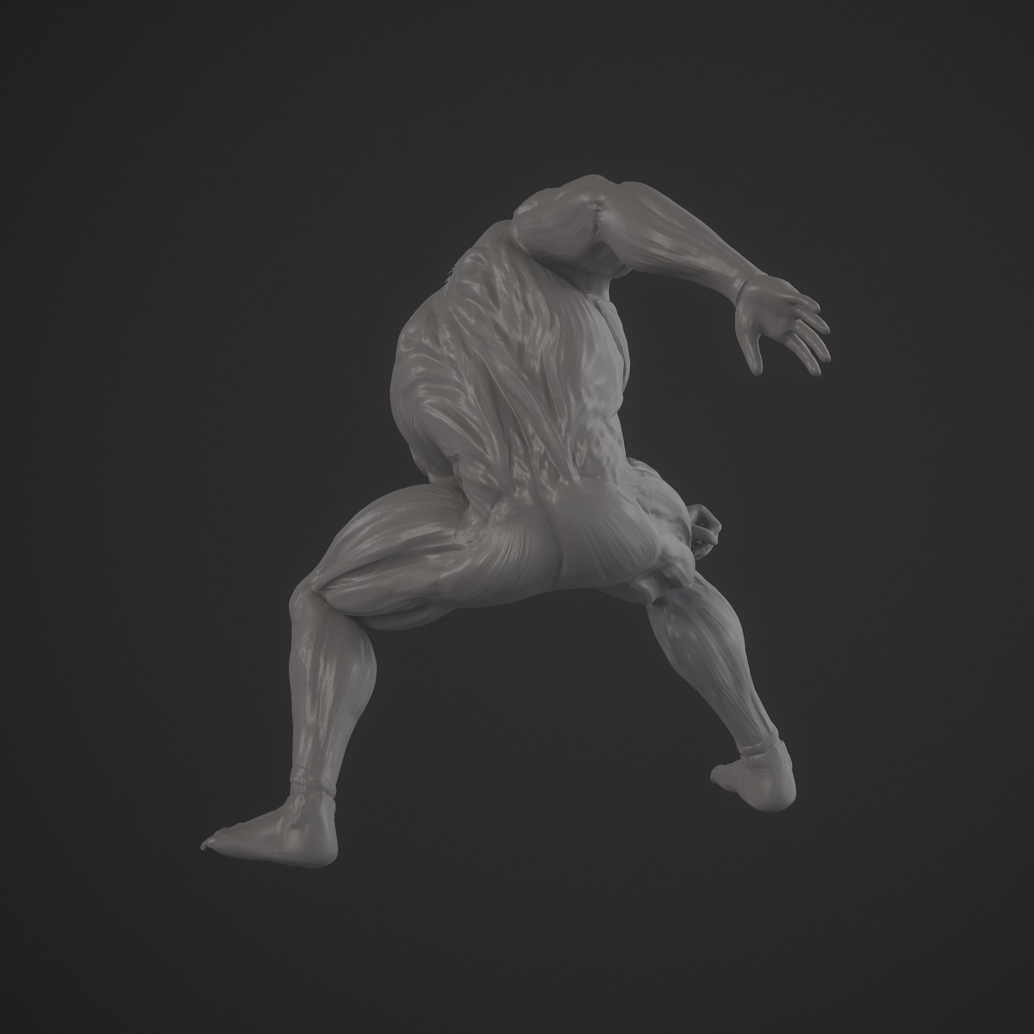 Armored titan reiner braun from attack on titan 3D print model_4