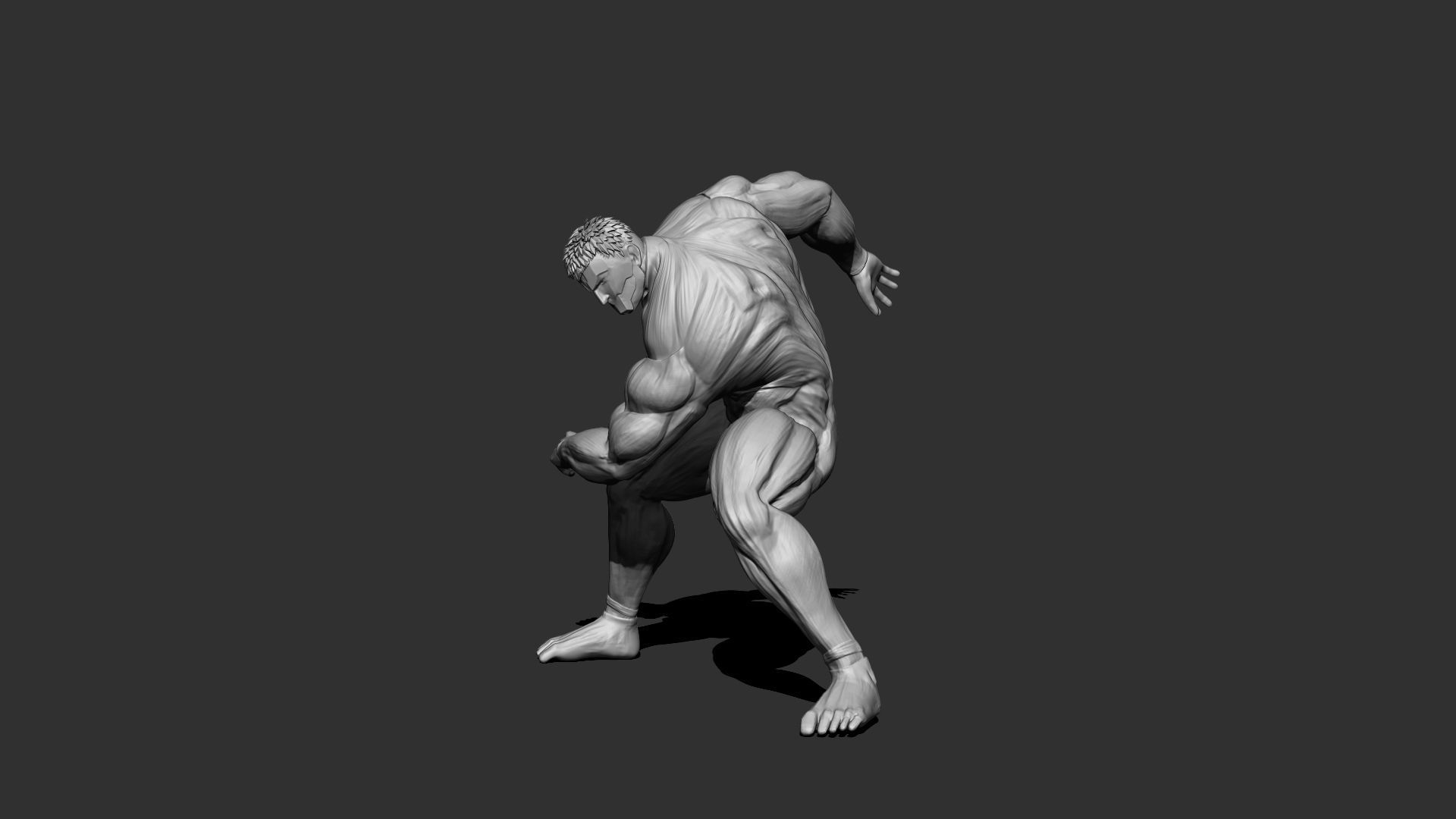 Armored titan reiner braun from attack on titan 3D print model_17