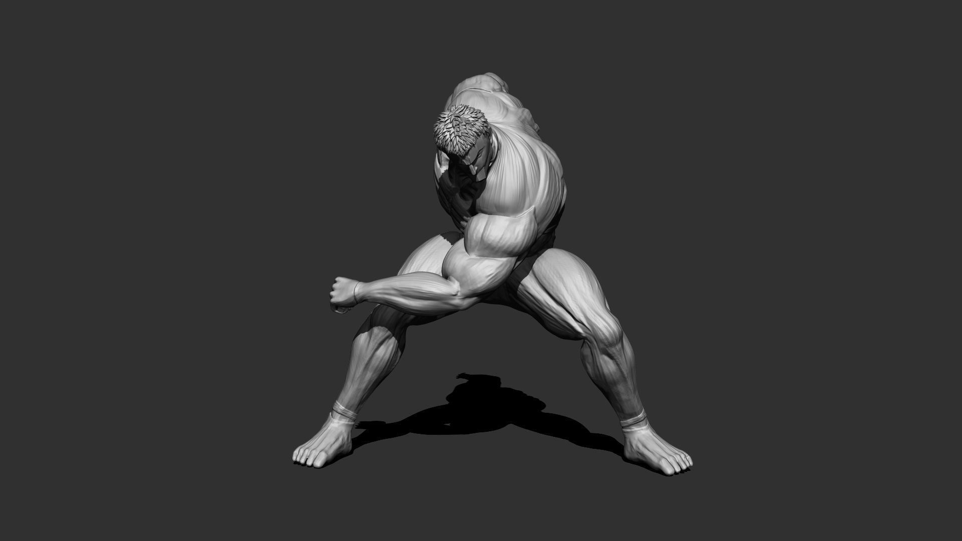 Armored titan reiner braun from attack on titan 3D print model_16