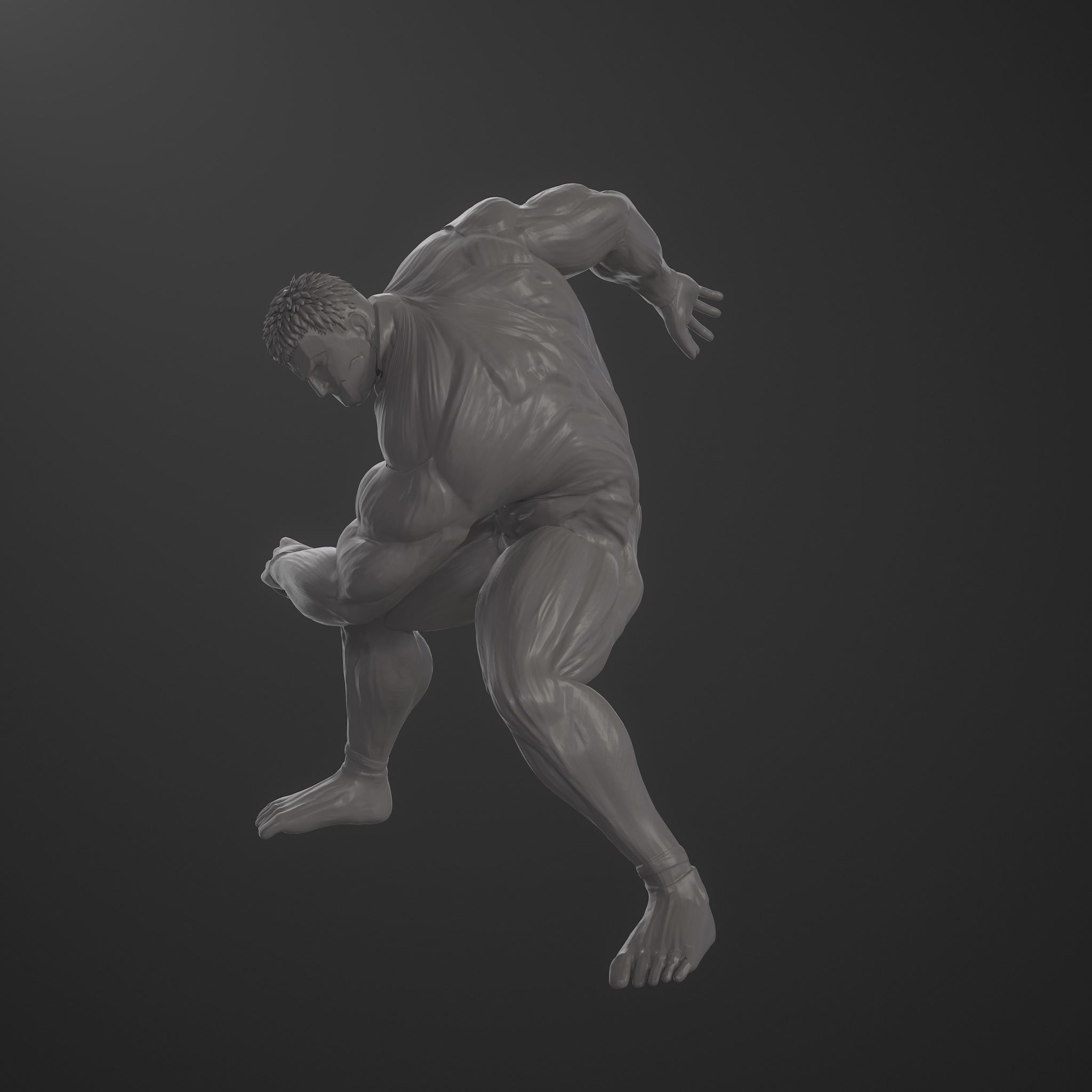 Armored titan reiner braun from attack on titan 3D print model_5