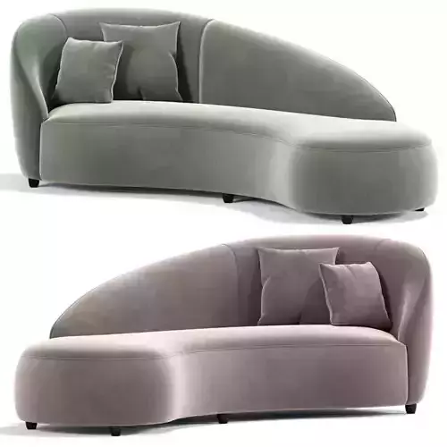 Euforia Montbel Curved Sofa