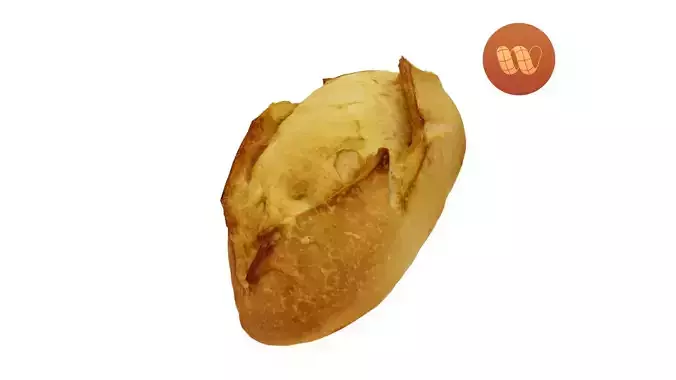 Crusty Italian Bread - Real-Time Scanned
